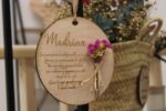 Invitación de boda grabada en madera - Imagen 6